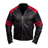 FIGHT CLUB BRAD PITT CELEBRITY LEATHER JACKET